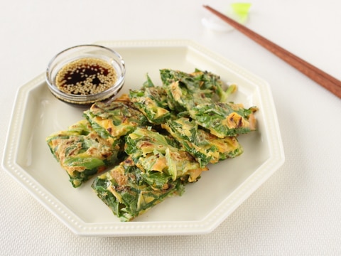 野菜の旨みがギュッ!セロリの香りチヂミ